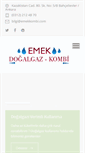Mobile Screenshot of emekkombi.com